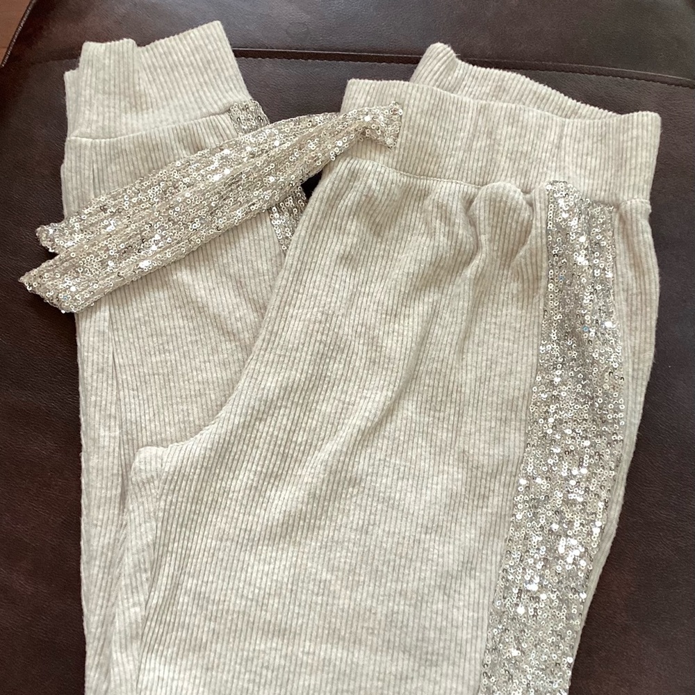 Boston Proper Sequin Jogger - image 1